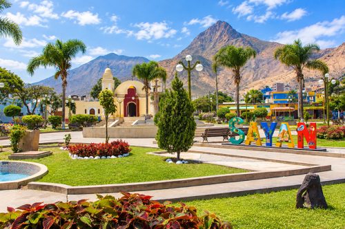 Plaza de Armas de Sayán