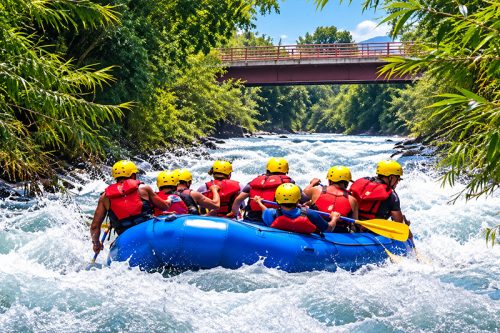 Canotaje en el río Huaura
